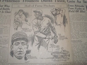 Oktober 1924 San Bernadino Daily Sun San Francisco Seals DoubleUp Portland Ducks - Bild 1 von 2