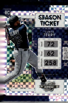 2022 Panini Chronicles #13 Curtis Terry Contenders Optic Building Blocks - Image 1 of 2