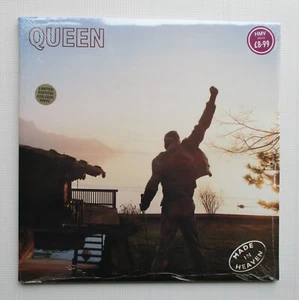 Queen Made In Heaven 'Sealed' 1995 UK 1st Pressing White Coloured Vinyl LP Album - Picture 1 of 17