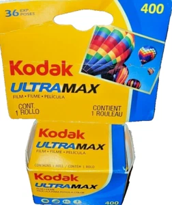 Kodak USA UltraMax 400 35mm Color Negative Film 36 Exposure Expiration 08/2025 - Picture 1 of 1
