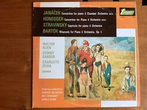 Janacek, Honegger, Stravinsky, Bartok with Klien, Sandor, Zelka Vox Vinyl LP - Picture 1 of 2