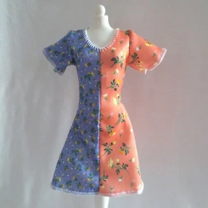 NUEVO Vestido Floral de Verano de Lavanda y Melocotón Barbie Fashionista ~ Ropa - Imagen 1 de 2