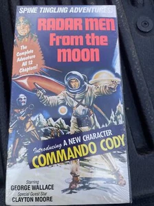 Radar Men from the Moon VHS. Spine Tingling Adventures Commando Cody New - Picture 1 of 4