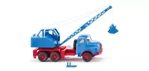 Wiking HO 1:87 066206 Kranwagen (MAN/Fuchs) - himmelblau - NEU + OVP - Bild 1 von 1