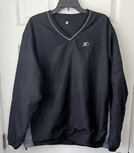 Starter Shirt Men’s Pullover Causal Wear Size 38-40 Drawstring Pulls Tag Defect - Picture 1 of 10