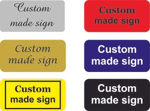 Custom made sign engraved to your requirements - Picture 1 of 2