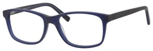 Esquire Men's EQ1546 Blue Light Filter+A/R Lenses Eyeglasses Blue and Black 54mm - Bild 1 von 3