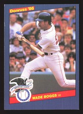 1986 Donruss All-Stars Jumbo Size #47 Wade Boggs