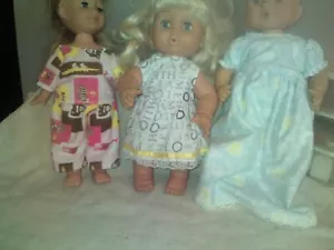 CLEARANCE SALE DOLL CLOTHES DRESS PAJAMAS N G FIT 10 11 12 INCH SET 4 - Picture 1 of 1