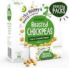 The Happy Snack Company Roasted Chickpeas, Lime & Cracked Pepper Flavour Health