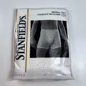 Men's Stanfield's Midway Briefs 4XL White Made in Canada - Picture 1 of 6