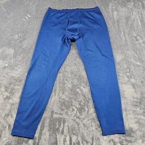 vintage Patagonia Capilene base layer pants mens large blue outdoor fleece USA - Picture 1 of 13