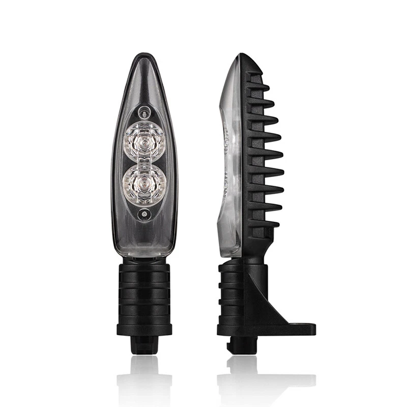 Luces indicadoras intermitentes LED de señal de giro 2 piezas para BMW R1200GS F800 F650GS F700GS Foto 1 de 4