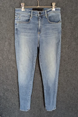 Alexander Wang Jeans Womens Size 28 Washed Light Indigo Whip Skinny Denim USA - image 1 of 4