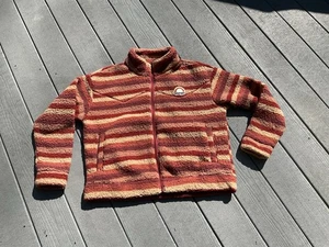Wrangler Fleece gestreift Reißverschluss Neu mit Etikett Medium  - Bild 1 von 6