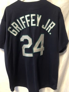 Camiseta De Colección Ken Griffey Jr Para Hombres 2XL Azul Marineros Majestuoso Diamante Y2K - Imagen 1 de 10
