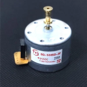 3pcs DC5-12V Fori di Montaggio Giradischi Motore 33/45,78RPM per Giradischi 3 Velocità - Foto 1 di 7