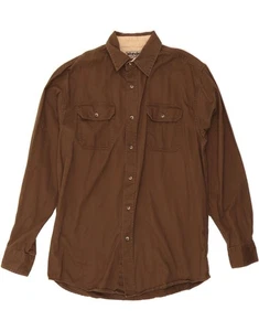 Camisa WRANGLER Para Hombre Mediu Marrón Algodón DR06 - Imagen 1 de 3
