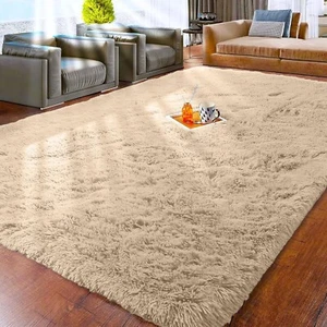 Large Shaggy Rugs Indoor Living Room Rug Bedroom Carpet Long Hallway Runner Mat - Picture 1 of 41