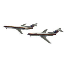 Dragon Wings Jet-X JX043 1:400 Scale Die Cast United Boeing 727-100 & 200 2 Pack