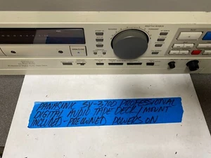 Panasonic SV-3700 Professional DAT Digital Audio Recorder power on - Picture 1 of 8