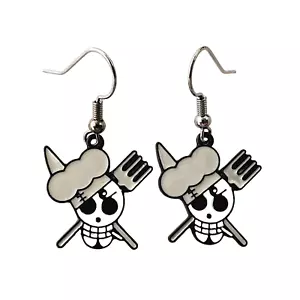 Pendientes colgantes de una pieza, Sanji, sin níquel, opciones de alambre disponibles - Imagen 1 de 1