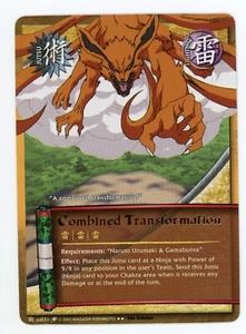 Combined Transformation Jutsu Naruto Quest for Power Rare us031 - Foto 1 di 2