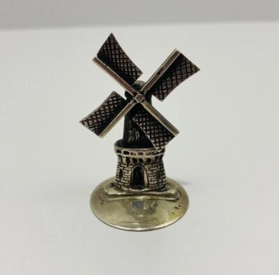 Маленькая голландская ветряная мельница 835 Silver Zaanlandse Zilversmederijen ZZ Hammer - Изображение 1 из 4