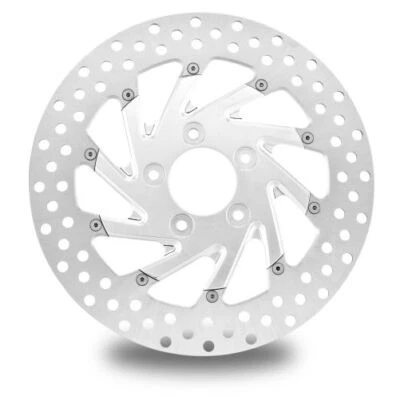 Performance Machine 0133-1800REYLS-CH Disc/Carr 11.8 Del Rey Front Left - Chrome - Image 1 of 3