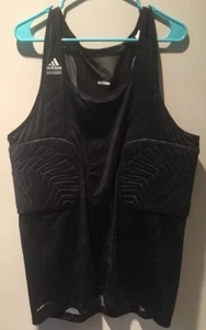 ADIDAS Climacool Black Padded Basketball Shirt Size 3XT RN#88387 - Picture 1 of 12