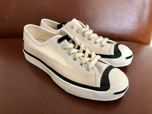 Dover Street Market X Jack Purcell Converse Low Top Cream Off White Sneaker Sz 6 - Picture 1 of 8