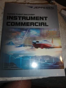 Jeppesen Guided Flight Discovery Instrument Commercial Textbook Brand New SEALED - Imagen 1 de 3