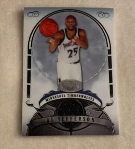 AL JEFFERSON 07-08 BOWMAN STERLING GAME WORN JERSEY MINNESOTA TIMBERWOLVES - Picture 1 of 3