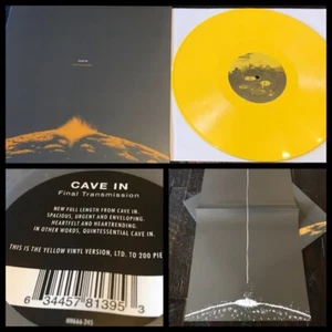 CAVE IN Final Transmission LP Yellow Vinyl 200-Converge Doomriders Zozobra ISIS - Picture 1 of 11