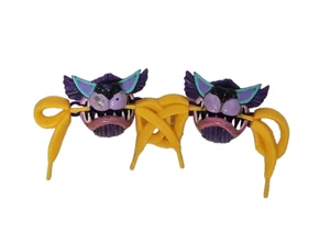 Rare 1987 Vintage Bow Biters My Pet Monster Shades Shoe Lace Holders - Bild 1 von 8