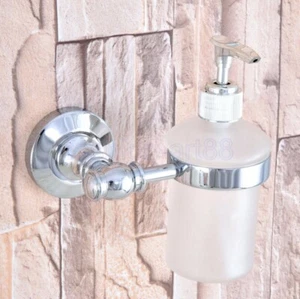 Kitchen Bathroom Wall Mounted Polished Chrome Shower Gel / Soap Dispenser fba788 - Picture 1 of 6