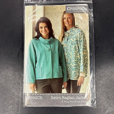 Indygo Junction Crossroads IJ982CR Retro Raglan Jacket Uncut S-XXL 2013 - Image 1 of 2