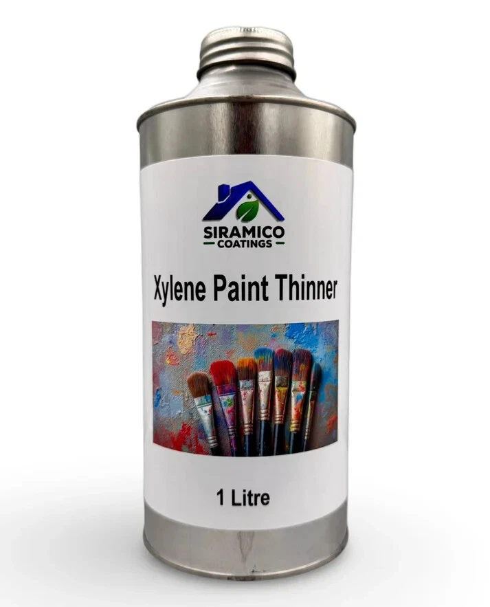 SIRAMICO COATINGS Xylene Premium Strength Paint Thinners | 1 Litre | Made in Britain