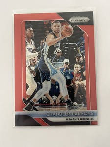 Chandler Parsons 2018-19 Panini Prizm Red /299 Memphis Grizzlies