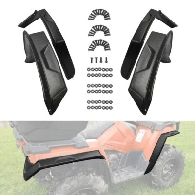 4PCS Front & Rear Mud Guard for Polaris Sportsman 570 450 325 2014-2021 Fender - Image 1 of 4