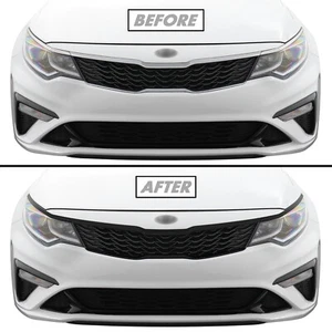 Superposición de vinilo cromado Delete Blackout para Kia Optima 2016-20 - Imagen 1 de 5