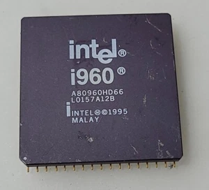 Vintage Rare Intel i960 A80960HD66 Processor Collection or Gold Recovery - Picture 1 of 2