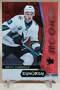 2018-19 Upper Deck Synergy Rookies Red Antti Suomela San Jose Sharks - Picture 1 of 2