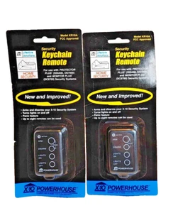 Home Security X10 Powerhouse KR10A Key Fob Chain Remotes Lot of 2 - Picture 1 of 4
