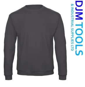 B&C ID202 50/50 Sweatshirt WUI23 Multiple Colours & Sizes - Picture 1 of 22