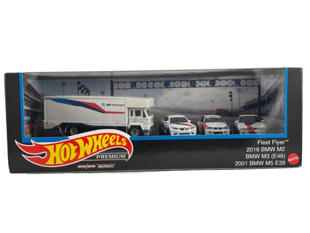 Mattel Hot Wheels Premium Collector Assorted Car - White (HCR52)