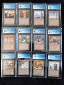 🔨Urza's land set🔨 Antiquities Tron (Tower, Mine, Power Plant) MTG Mint+ CGC 9! - Picture 1 of 2