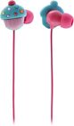 Trendz In-Ear Headphones+Mic for iPod/iPhone/Android/MP3 MP4 Players - CUPCAKE
