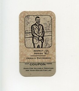 #LK.1954 GERALD PATTERSON Rare ULTRA VIOLET MAGIC INK Game Card SCARCE