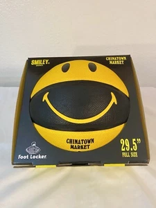 Chinatown Market Footlocker Smiley Basketball 29.5 Full Size Brand New Unused! - Picture 1 of 9